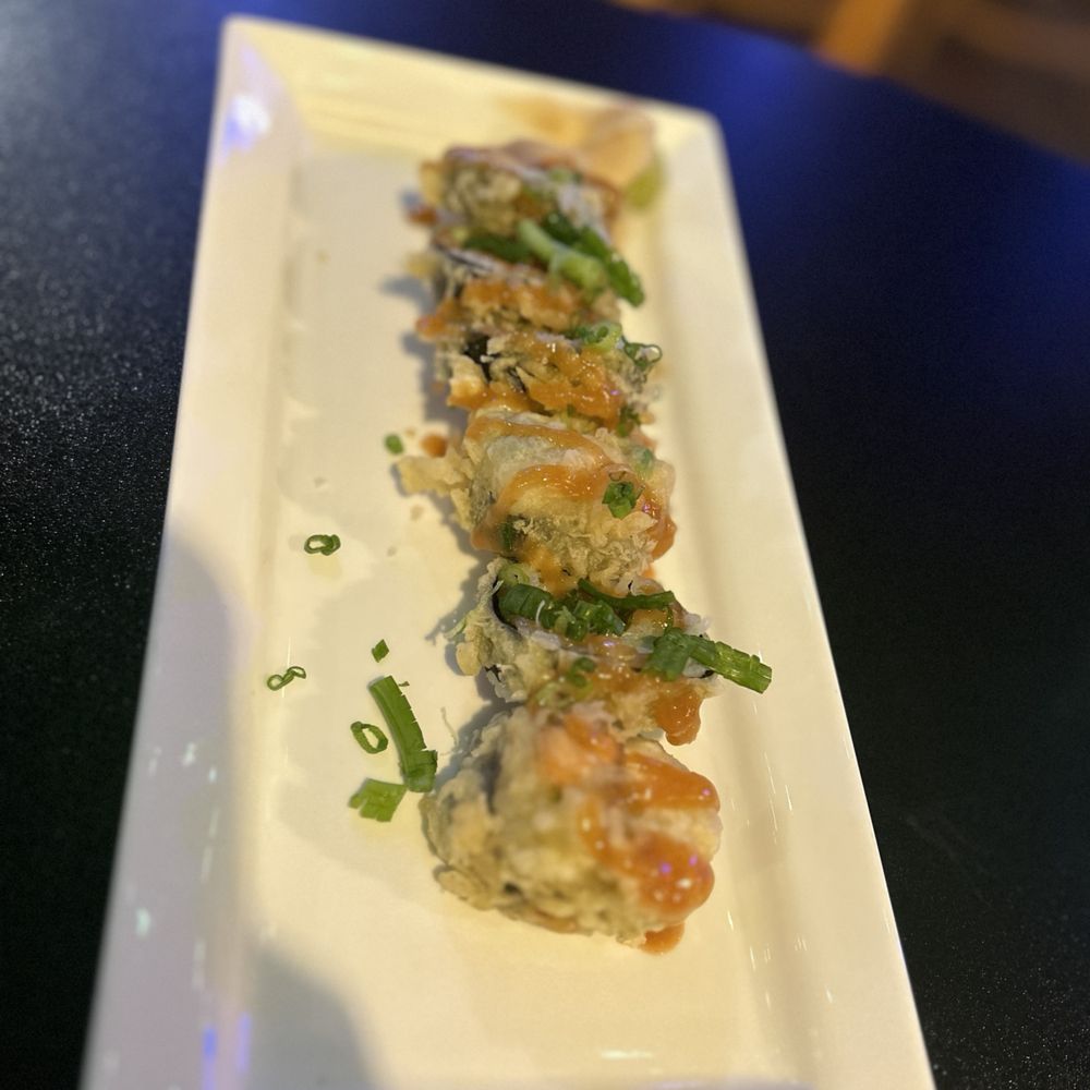 Sushi Zen - a plate of sushi on a table - Sushi Bars Near Me - Savannah, Georgia Sushi Zen - a plate of sushi on a table - Sushi Bars Near Me - Savannah, Georgia