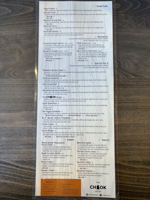 Menu photo 2 The Chook Eatery Kamloops, BC Menu photo 2 The Chook Eatery Kamloops, BC