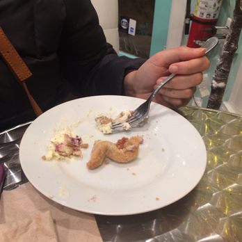 Pie and Plate Cafe - As you can see by the plate, the pie was delicious! - Desserts Near Me - Ambler, Pennsylvania
