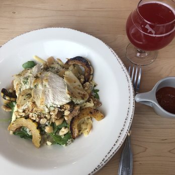 Melo Coffee & Kitchen - FALL BOWL- "RED" QUINOA, "SPINACH", DELICATA SQUASH, APPLES, WALNUTS, SMOKED GOUDA, MAPLE BALSAMIC VINAIGRETTE? - Cafes Near Me - Rochester, New York