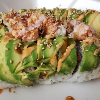 Khin's Sushi - Super Dragon Roll with shrimp tempura - Burmese Near Me - Richmond, Kentucky