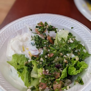 Shishkabob Express - Sauces from the buffet - Mediterranean Near Me - Fairfax, Virginia