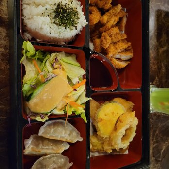 Sakura - Dinner Combo A ($20.95) - Chicken Katsu and Vegetable Tempura - Sushi Bars Near Me - Mililani, Hawaii Sakura - Dinner Combo A ($20.95) - Chicken Katsu and Vegetable Tempura - Sushi Bars Near Me - Mililani, Hawaii