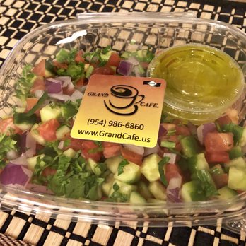 Grand Cafe - Side Israeli salad - Kosher Near Me - Hollywood, Florida Grand Cafe - Side Israeli salad - Kosher Near Me - Hollywood, Florida