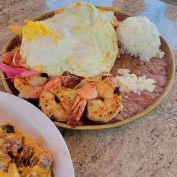 Aloha Stacks - Shrimp chilaquiles - Breakfast & Brunch Near Me - Irvine, California