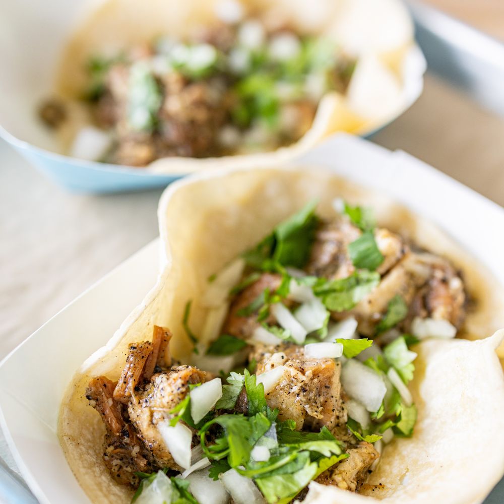 Finca Paso Robles - Pork Belly Chile Verde Taco ($6.75) - Mexican Near Me - Paso Robles, California