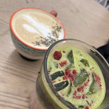 Curious Toast - Please go try their Raspberry matcha latte and lavender latte! - Cafes Near Me - Albuquerque, New Mexico