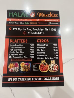 Menu photo 2 Halal Munchies Brooklyn, NY Menu photo 2 Halal Munchies Brooklyn, NY