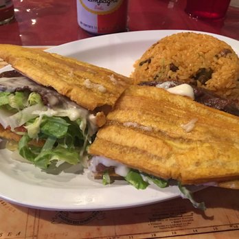 La Bomba - Jibarito con bistec! - Puerto Rican Near Me - Chicago, Illinois