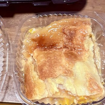 Emerys BBQ - Peach Cobbler - Barbeque Near Me - Stockton, California