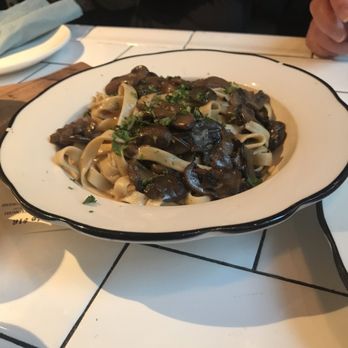 Briciola - Fettuccine With Wild Mushrooms and Truffle Oil - Italian Near Me - New York, New York Briciola - Fettuccine With Wild Mushrooms and Truffle Oil - Italian Near Me - New York, New York