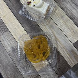 Triveni Supermarket & Restaurant - Jelebi and rasmalai cake