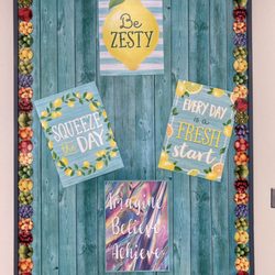Jonathan's Educational Resources - Bulletin board made with beautiful vinyl,  sturdy backing for durable use.