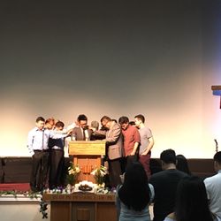 Christian Fellowship Bible Church - Praying over our senior pastor as we celebrate 32 yers of God's faithfulness at CFBC!