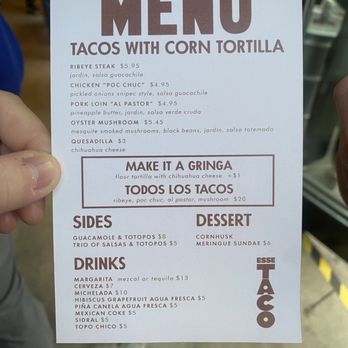 Esse Taco - Tacos Near Me - Brooklyn, New York