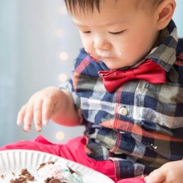 Our baby's 1st birthday cake - by Photographer Ross Our baby's 1st birthday cake - by Photographer Ross