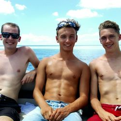Lance Boat Rentals - Boys having fun boating.