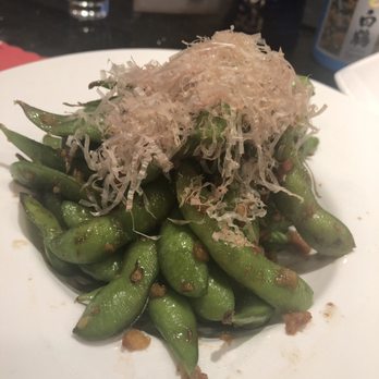 Sushi Ran - Garlic edamame with bonito flakes - Sushi Bars Near Me - North Hollywood, California