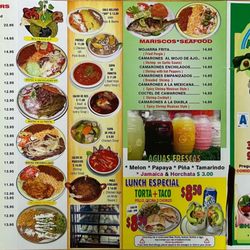 Menu - Side 1