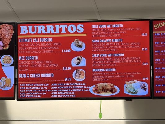 Menu photo 5 Durango Taco Shop Henderson, NV