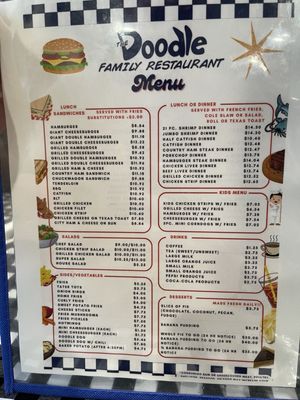Menu photo 2 The Doodle  Cookeville, TN