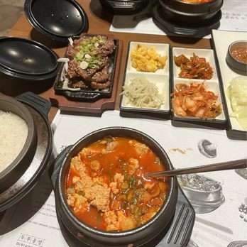Du Bu Gong Bang - Spicy seafood tofu soup - Korean Near Me - Duluth, Georgia
