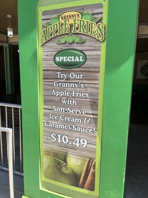 Menu photo 2 Granny's Apple Fries Winter Haven, FL Menu photo 2 Granny's Apple Fries Winter Haven, FL