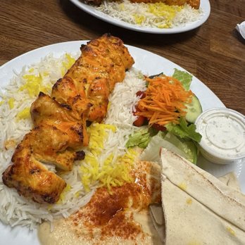 Naab Mediterranean - Chicken Kabob Plate - Mediterranean Near Me - Marina del Rey, California Naab Mediterranean - Chicken Kabob Plate - Mediterranean Near Me - Marina del Rey, California