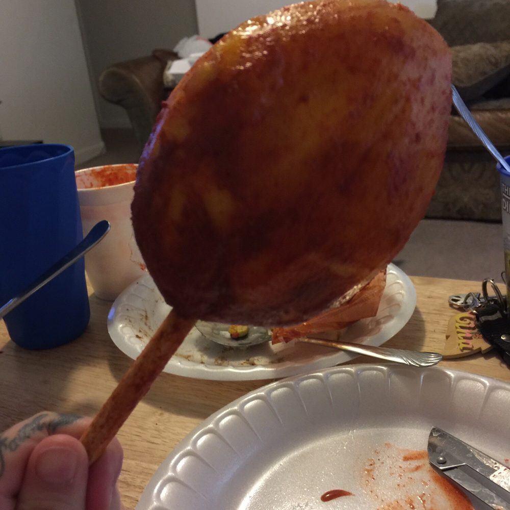 Traders Village - Mango on a stick - Flea Markets Near Me - Houston, Texas