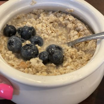Brick House Diner - Oatmeal with Blueberries - Diners Near Me - Midlothian, Virginia Brick House Diner - Oatmeal with Blueberries - Diners Near Me - Midlothian, Virginia