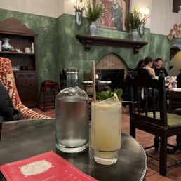 Ginger beer mocktail Ginger beer mocktail