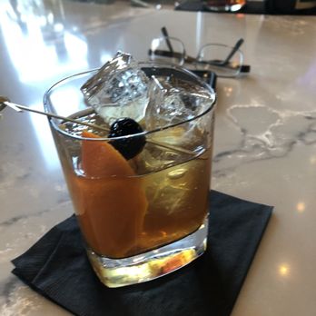 One 10 - Old fashion with cognac. - Desserts Near Me - Melville, New York