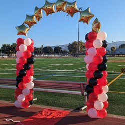 Rabb Decorators - Football game red carpet entrance!