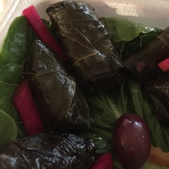 Al Wadi Cafe - Dolmas with tzatiki sauce - Mediterranean Near Me - Bedford, Texas