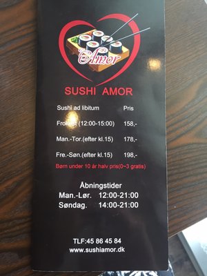 Menu photo 2 Sushi Amor Hørsholm, 84