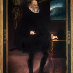 Museo de las Ferias - Retrato del financiero Simon Ruiz, Siglo XVI, autor desconocido, taller del pintor Juan Pantoja de la Cruz. Museo de las Ferias