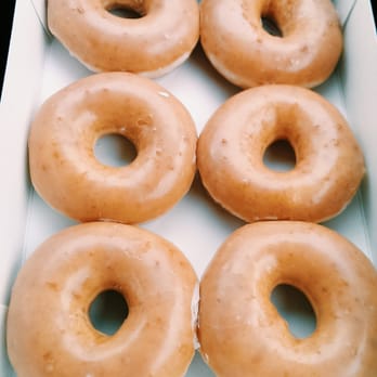 Krispy Kreme - Half a dozen glazed doughnuts - Donuts Near Me - Union City, California
