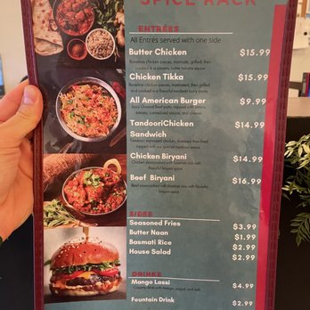Spice Rack - Menu - Halal Near Me - Hogansville, Georgia