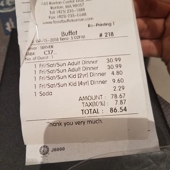 Feast Buffet - Buffets Near Me - Renton, Washington Feast Buffet - Buffets Near Me - Renton, Washington