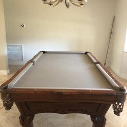 Bost Billiards - Refurbished pool table with new Khanki felt