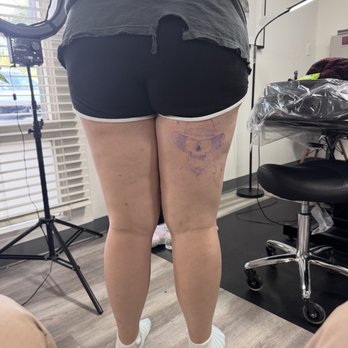 Olina Ink - When we found the stencil placement. - Tattoo Near Me - San Diego, California Olina Ink - When we found the stencil placement. - Tattoo Near Me - San Diego, California