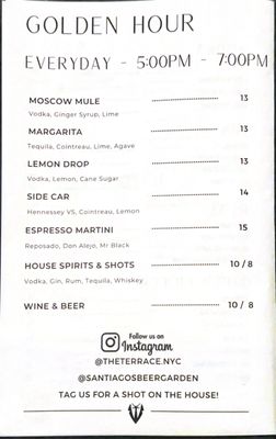 Menu photo 7 The Terrace New York, NY Menu photo 7 The Terrace New York, NY