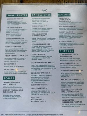 Menu photo 2 StillWest Brewery & Grill Jackson, WY Menu photo 2 StillWest Brewery & Grill Jackson, WY