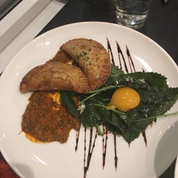 Quartermaster Eatery - Empanadas - spicy sauce fantastic! - Steakhouses Near Me - Revelstoke, British Columbia