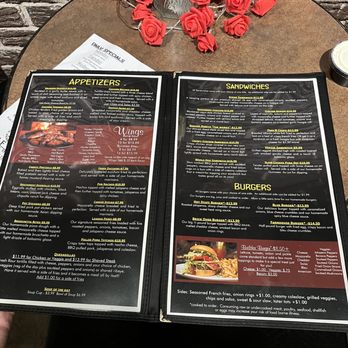 Fired Up Brick Oven Tap House - Menu (2) 11/2023 - Pizza Near Me - Pittsburgh, Pennsylvania