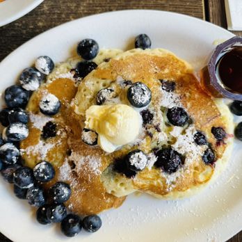 Rosine's Restaurant - Blueberry Pancakes - American Near Me - Monterey, California Rosine's Restaurant - Blueberry Pancakes - American Near Me - Monterey, California