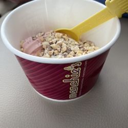 Menchie’s - Low carb no added sugar 2 flavors offered vanilla and strawberry