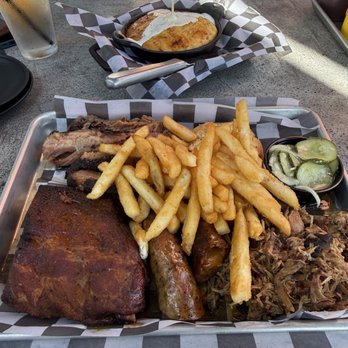 MOTOR Restaurant - Roadhouse BBQ Platter - Barbeque Near Me - Milwaukee, Wisconsin