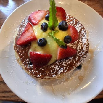 Another Broken Egg Cafe - Blueberry lime pancakes - Breakfast & Brunch Near Me - Pensacola, Florida