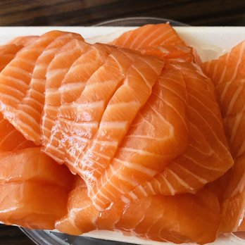 Ocean Plus Fish Market - 1 pound of Salmon sashimi - Seafood Markets Near Me - Rosemead, California Ocean Plus Fish Market - 1 pound of Salmon sashimi - Seafood Markets Near Me - Rosemead, California
